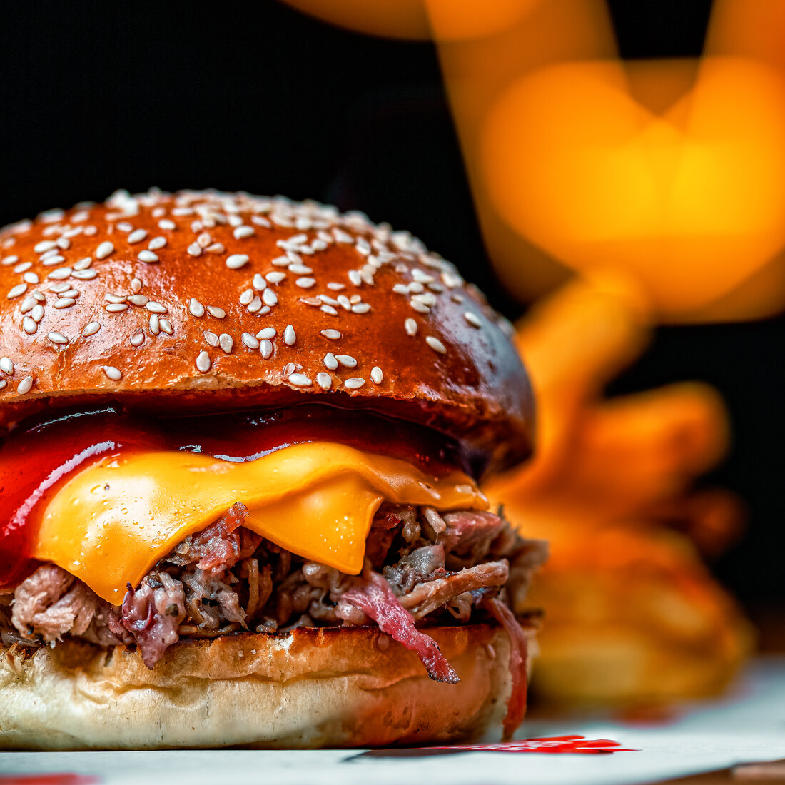 The Nashville Pig burger